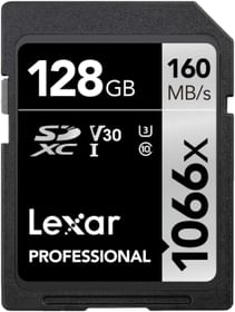 Lexar Professional 128GB SDXC UHS-I/U3 1066x Memory Card