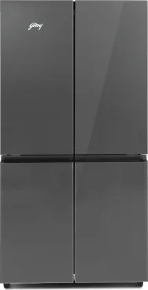 Godrej RM EONVELVET 685 RIT GR BK 670 L Side by Side Door Refrigerator