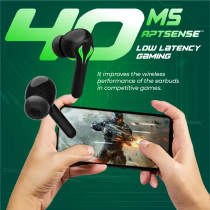 pTron Basspods Quest True Wireless Earbuds