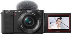 Sony Alpha ZV-E10 24MP Mirrorless Camera with E 16-50mm OSS Lens