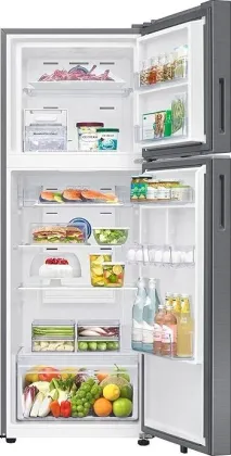 Whirlpool NEO DF278 PRM Titan Steel-Y 235 L 2 Star Double Door Refrigerator