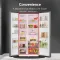 LG GL-B257HDS3 650 L Side By Side Refrigerator