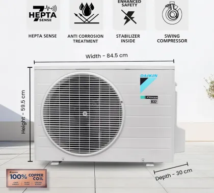 Daikin FTHT50XV16VAA 1.5 Ton 3 Star 2026 Inverter Split AC