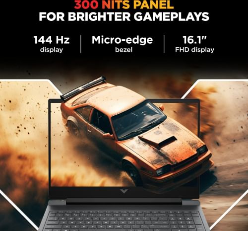 HP Victus 16-r1706TX Gaming Laptop (14th Gen Core i5/ 16GB/ 512GB SSD/ Win11 Home/ 6GB RTX 4050 Graph)