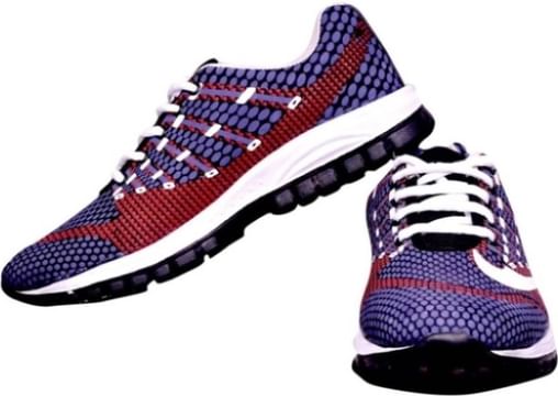 Begone ROWO Running Shoes  (Blue, Red)