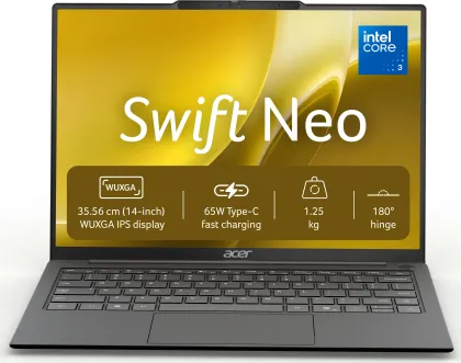 Acer Swift Neo SFN14-57 UN.38FSI.002 Laptop (Intel Core 3 304/ 8 GB/512 GB SSD/Win11 Home)