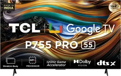 TCL P755 Pro 55 inch Ultra HD 4K Smart QLED TV (55P755 Pro)