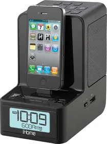 iHome iD37 Speaker for iPad / iPhone / iPod with FM Preset Station Memory