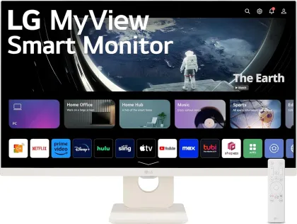 LG 27SR50F-W 27 inch Full HD Smart Monitor
