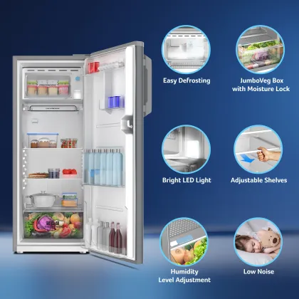 Acer AR215AD3FSHD 215 L 3 Star Single Door Refrigerator