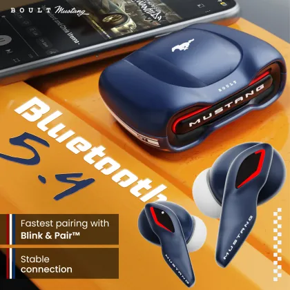 Boult x Mustang Torq True Wireless Earbuds