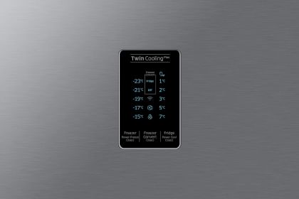 Samsung RT37C4523SL 322 L 3 Star Double Door Refrigerator