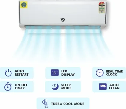 VG VG4SE55I-WCMDS 1.5 Ton 4 Star 2022 Split AC