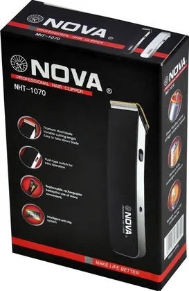 NOVA Titanium Blades for Men NHT 1070/00 Trimmer For Men