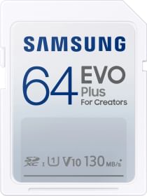 Samsung Evo Plus 64GB SDHC UHS-I Memory Card