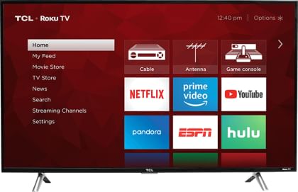 TCL C645 43 inch Ultra HD 4K Smart QLED TV (43C645) Price in India 2024,  Full Specs & Review
