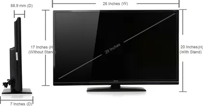 Toshiba 29P1300 73.6cm (29) LED TV (HD Ready)