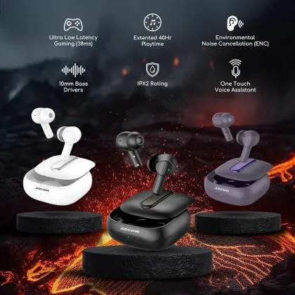ADCOM Fury True Wireless Earbuds