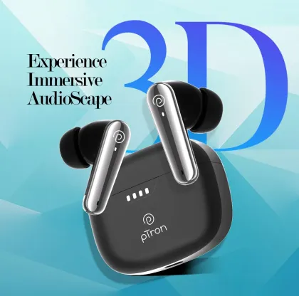 pTron Bassbuds Prism True Wireless Earbuds