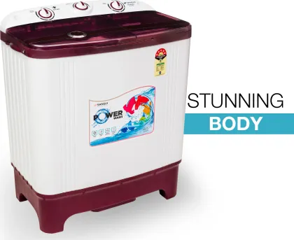 Sansui SISA65A5R 6.5 kg Semi Automatic Washing Machine