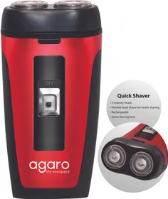 Agaro Two Head Rotary DS 581 Shaver For Men