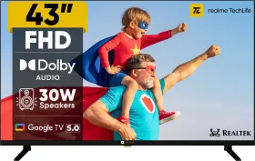 Realme TechLife 43FHDGDRDDRB 43 inch Full HD Smart LED TV
