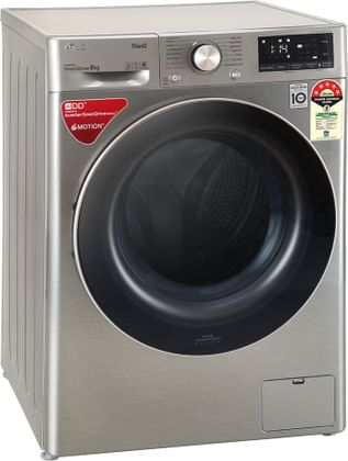 LG FHV1408ZWP 8 Kg 5 Star Fully Automatic Front Load Washing Machine