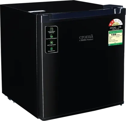 Croma CRLR045DCC290120 45 L 2 Star Single Door Mini Refrigerator
