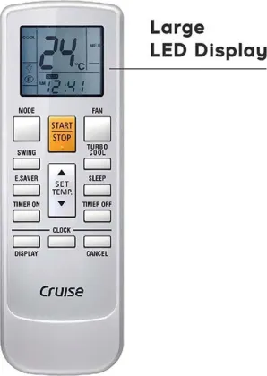 Cruise CWCVBH-VQ1S183 1.5 Ton 3 Star 2021 Inverter Split AC