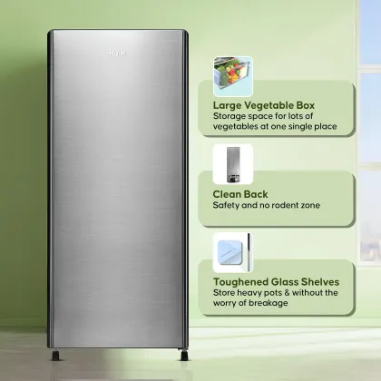 Haier HED-203TNS-N 190 L 3 Star Single Door Refrigerator