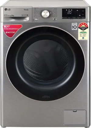 LG FHV1408ZWP 8 Kg 5 Star Fully Automatic Front Load Washing Machine
