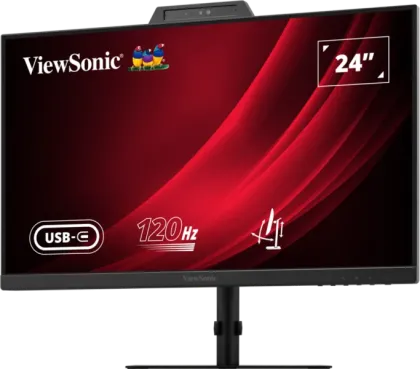 ViewSonic VG2441V 24 inch Full HD Video Conferencing Monitor