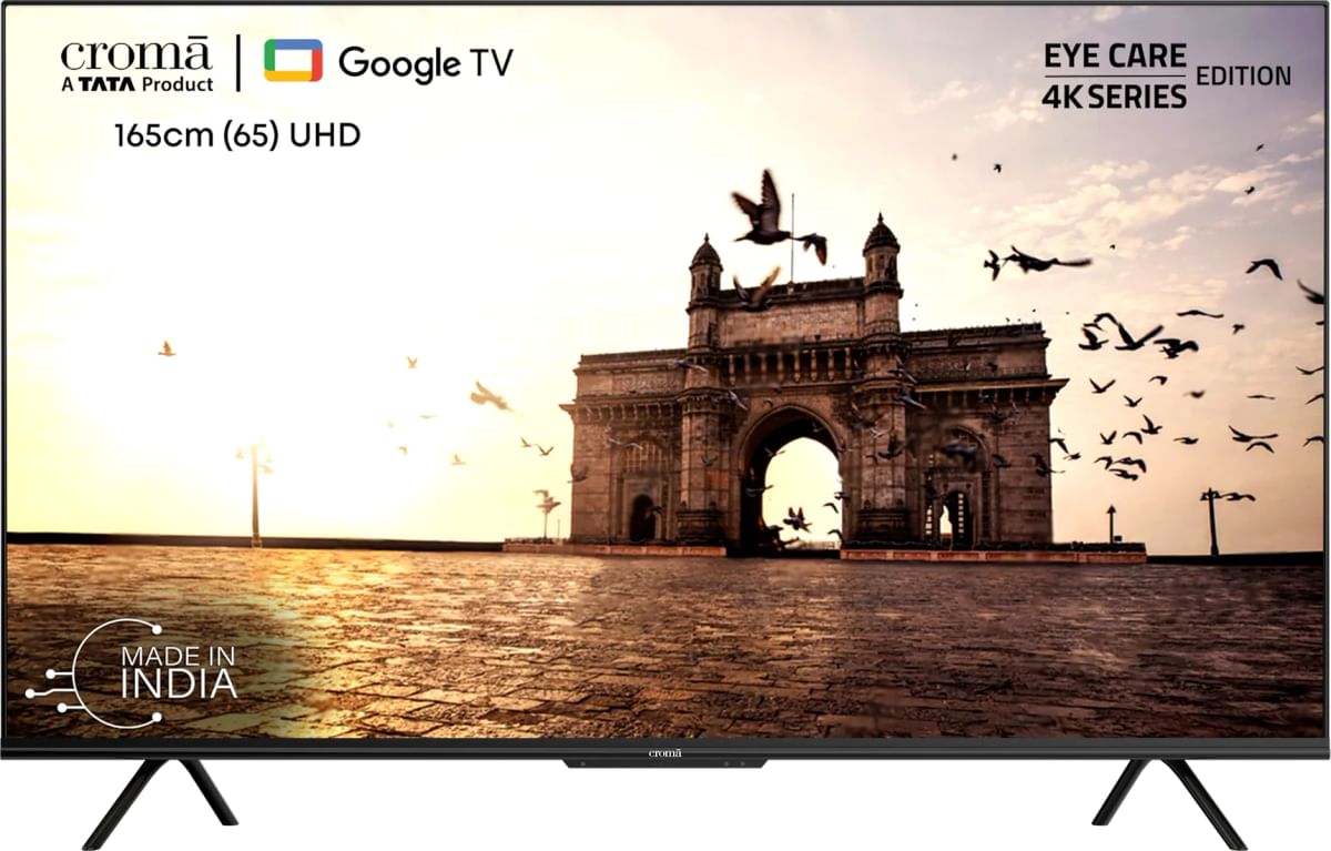 Croma CREL065UGC024601 65 inch Ultra HD 4K Smart LED TV Price in India