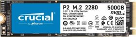 Crucial P2 500GB PCIe Gen 3 Internal Solid State Drive