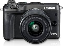 Canon EOS M6 DSLR Camera (EF-M15-45 IS STM lens)
