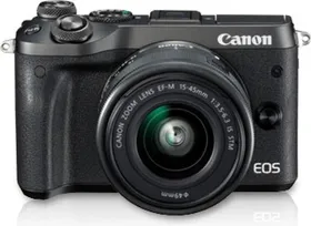 Canon EOS M6 DSLR Camera (EF-M15-45 IS STM lens)