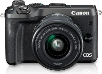 Canon EOS M6 DSLR Camera (EF-M15-45 IS STM lens)