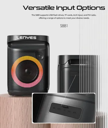 Lenyes S881 120W Bluetooth Speaker
