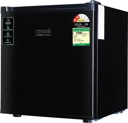Croma CRLR045DCC290120 45 L 2 Star Single Door Mini Refrigerator