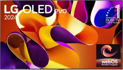 LG Evo G4 97 inch Ultra HD 4K Smart OLED TV (OLED97G46LA)