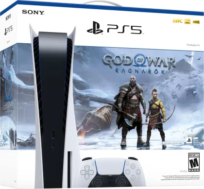 Sony PlayStation 5 Gaming Console - God of War Ragnarök Bundle