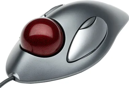Logitech Trackman Marble USB Optical Wired Mouse - image 2