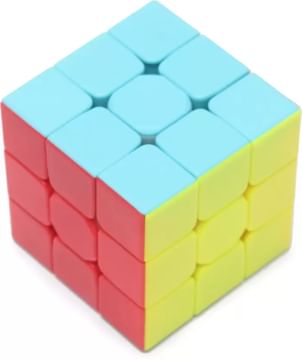 Miss & Chief Stickerless 3x3x3 High Speed Magic Rubik Cube  (1 Pieces)