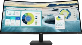 HP P34hc G4 34 inch WQHD Curved Monitor