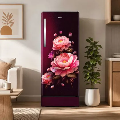 Haier HRD-2114PRBA-N 190 L 4 Star Single Door Refrigerator