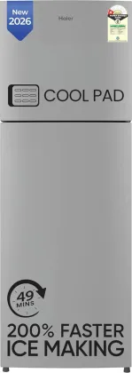 Haier HEF-251EGSA-P 240 L 1 Star Double Door Refrigerator