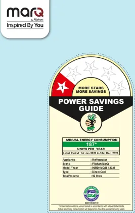 MarQ By Flipkart 90BD1MQ26-SG 92 L 1 Star Single Door Mini Refrigerator
