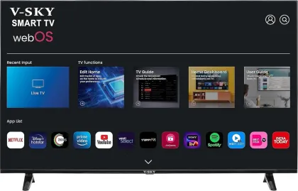 V-SKY 43WUOS 43 inch Ultra HD 4K Smart LED TV