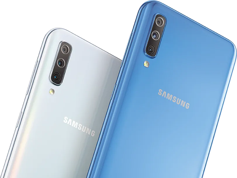 Samsung Galaxy A70 triple rear cameras