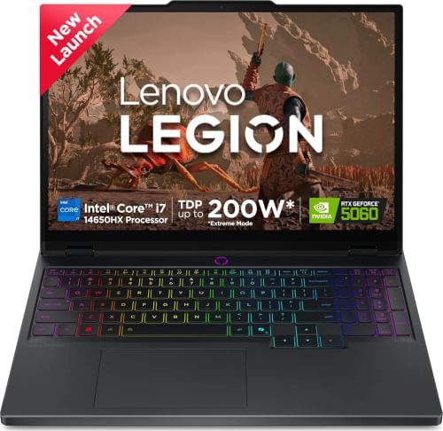 Lenovo Legion Pro 5 2025 83NN0046IN Gaming Laptop (14th Gen Core i7/ 32GB/ 1TB SSD/ Win11 Home/ 8GB RTX5060 Graph)